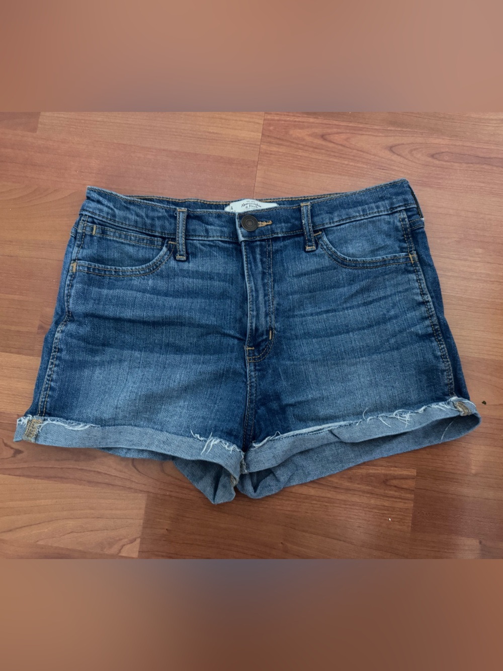 Abercrombie Jean Shorts Medium Wash